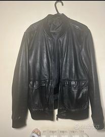 Giacca in pelle zara