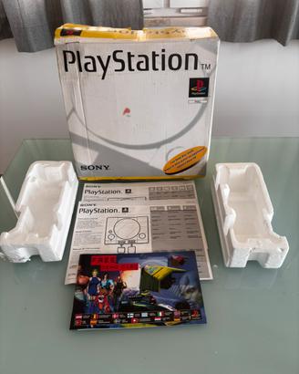 PS1 Originale Completa con Scatola e Cavi