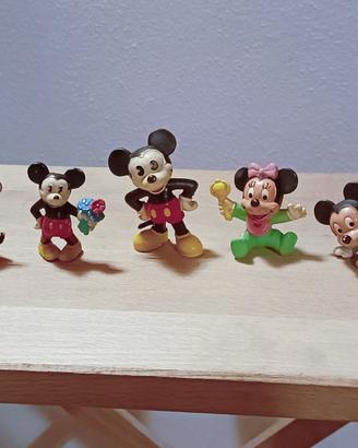 Lotto 5 Statuine Vintage Disney "BULLY" Anni '80