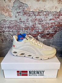 NORWAY scarpe donna sportive ginnastica beige 39