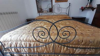 Letto in ferro battuto artigianale marca CIACCI  c