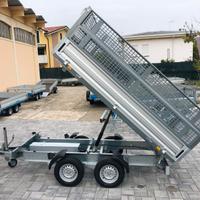 rimorchio ribaltabile elettro idraulico 2700Kg