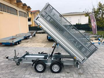 rimorchio ribaltabile elettro idraulico 2700Kg