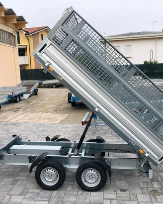 rimorchio ribaltabile elettro idraulico 2700Kg