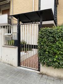 Cancello pedonale in ferro