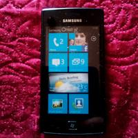 Mockup da esposizione Samsung Omnia W