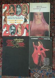 Lotto calendari Playmen '77 Excelsior attrici '88