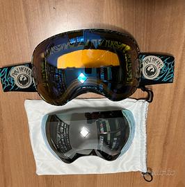 Maschera da snowboard Dragon con doppie lenti