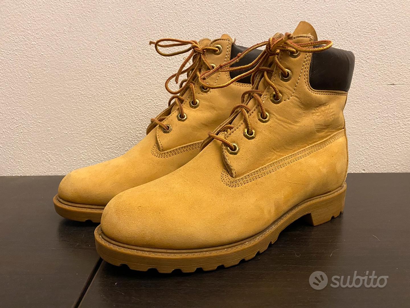 Timberland arancioni shop anni 80