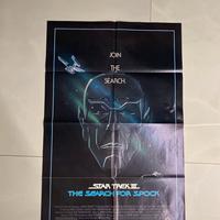 Locandina film star trek 3 originale numerata