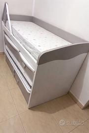 Letto Singolo con secondo letto estraibile
