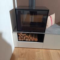 Camino, inserto a legna