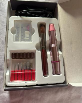 Kit fresa elettrica per unghie