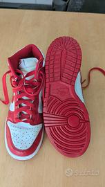 Nike Dunk High GS "Championship Red"