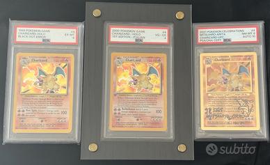 Charizard prima edizione ita psa