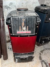 Stufe a legna convertite a gas