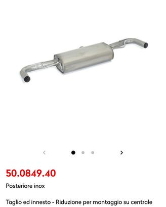 Scarico Ragazzon Mercedes Classe A w176 A180/A200