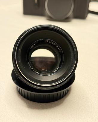 Zenit Helios 44-2 58mm f2 + accessori