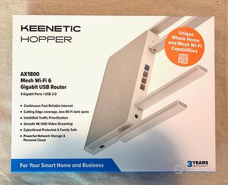KEENETIC HOPPER ROUTER + KEENETIC LINEAR VOIP