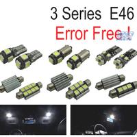 KIT 16 LAMPADE LED INTERNE BMW E46 SEDAN COUPE 328