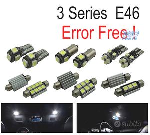 KIT 16 LAMPADE LED INTERNE BMW E46 SEDAN COUPE 328
