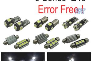 KIT 16 LAMPADE LED INTERNE BMW E46 SEDAN COUPE 328