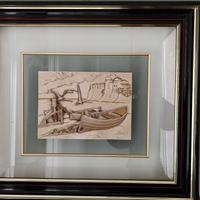 Quadro bassorilievo argento 