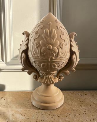 Pumo Barocco Beige Sabbia 24 cm