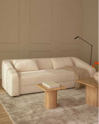 Divano letto da design beige