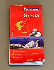 Mappa Cartina Michelin Grecia