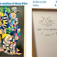 Quadro moderno - ''Idoli'' di Silvano D'Orsi