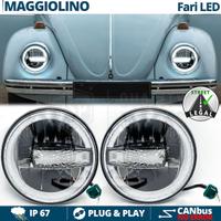 FARI LED Angel Per VW MAGGIOLINO 6500K OMOLOGATI