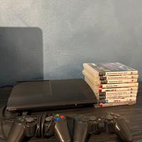 Ps3 Play Station 3 + 9 Giochi + 2 Joystick