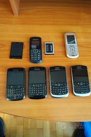 LOTTO 6 CELLULARI BLACKBERRY-NOKIA-SAMSUNG - leggi