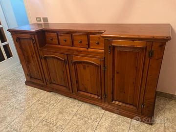 Madia in legno massello