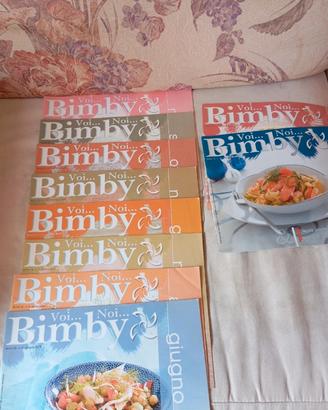 Lotto ricettari riviste  bimby voi noi Bimby