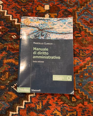 Manuale diritto amministrativo - Marcello Clarich
