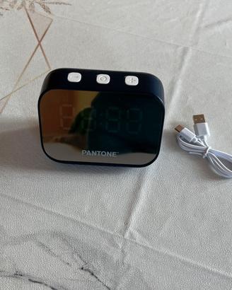 Pantone Orologio Sveglia e Speaker Bluetooth