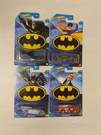 Lotto 4 Hot Wheels Batman DC Comics 2026