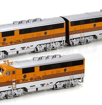 Athearn Genesis F3 Denver & Rio Grande A/B/A set