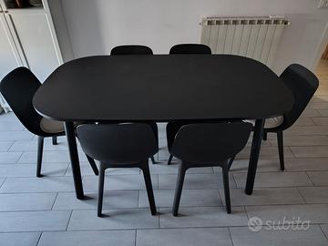 Tavolo cucina + 6 sedie Ikea