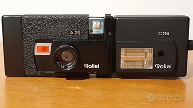 Rollei A26 + Flash C26 - Full Set - Eccellente
