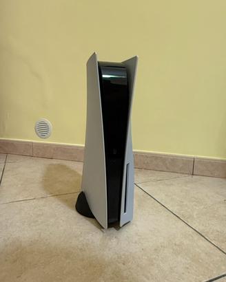 Playstation 5 fat con disco e controller