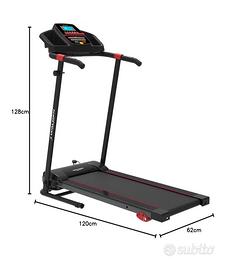 Tapis roulant Walden elettrico casa pieghevole 