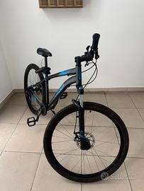 Bici Mtb Rockrider ST 120 nero-azzurro 27,5"