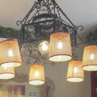 Lampadari ferro battuto