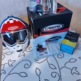 Casco Modulare Caberg Duke II XS + cardo Freecom1+