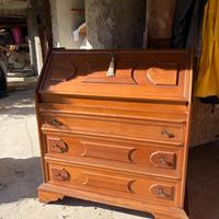 Cassettiera / Comò di legno vero Vintage