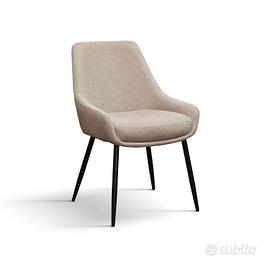 Nuove sedie in tessuto in tre colori
