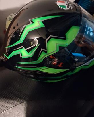AGV Krypton nero e verde 